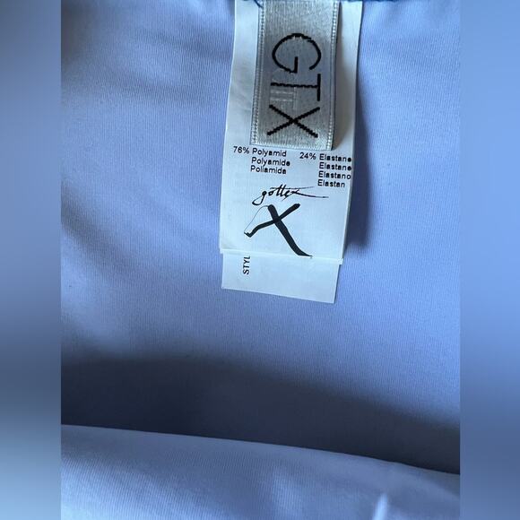 Gottex Bikini Bottom Womens Size 14 GTX Sapphire Blue Jeweled Bottoms Bikini NWT - Picture 4 of 6